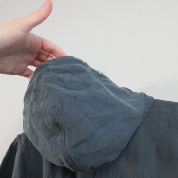 Pact Hooded Jacket Womens S Dark Blue Cotton Full Zip Long Sleeve Casual 590 - Picture 8 of 11